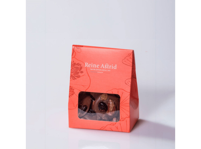 Reine Astrid - Mendiants Chocolat Lait 100g