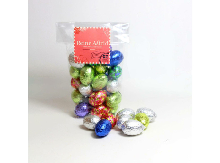 Reine Astrid - Oeufs de Pâques Pralinés Chocolat Lait Sachet de 200g
