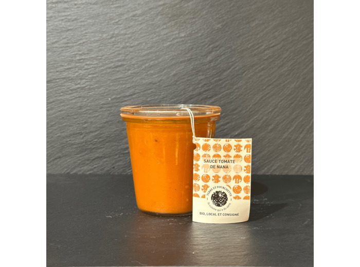 Sauce tomate de nana en bocal