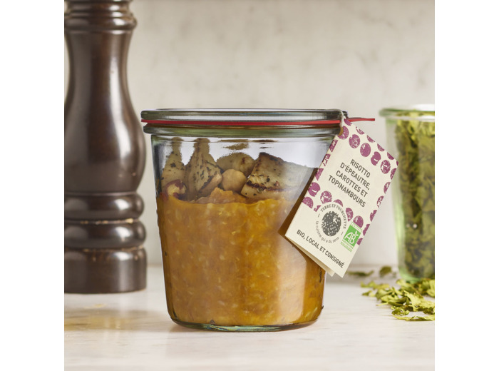 Risotto potimarron noisettes en bocal