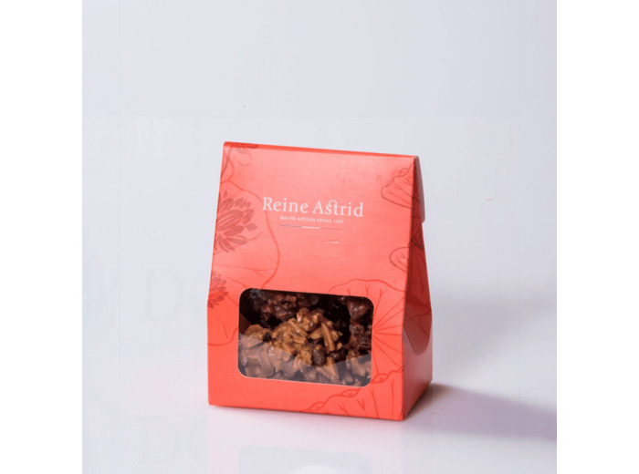 Reine Astrid - Grignotines Chocolat Noir, Lait  Blond 100g