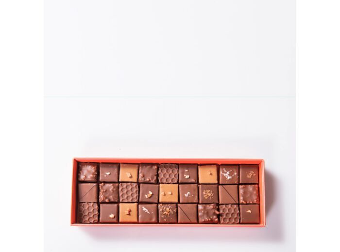 Reine Astrid - Assortiment Chocolats Lait 27 chocolats - 175g