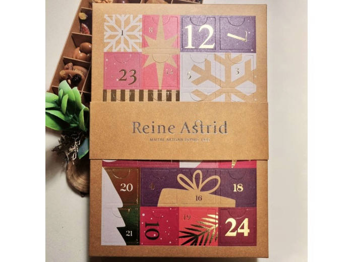 Reine Astrid - Calendrier de l'Avent 2023 24 cases - 260g