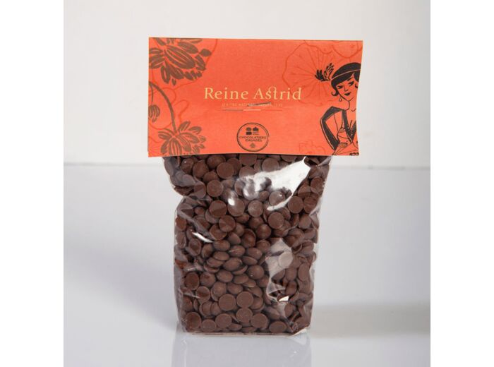 Reine Astrid - Pistoles Chocolat Lait 200g