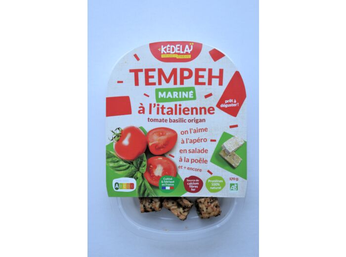 Tempeh mariné à l'italienne