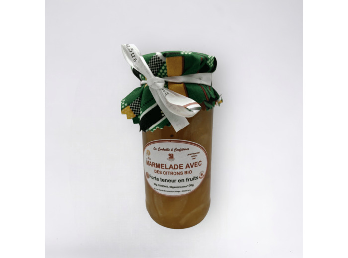 Marmelade avec des citrons bio