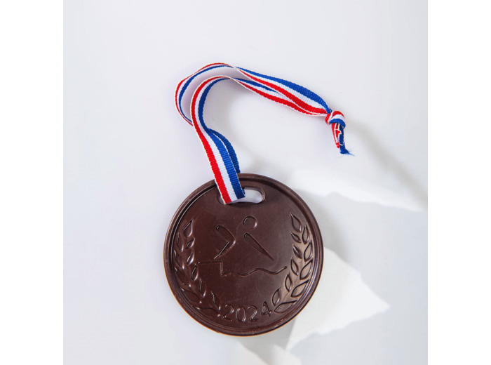 Reine Astrid - Médaille Jeux Olympiques Chocolat Noir, Natation