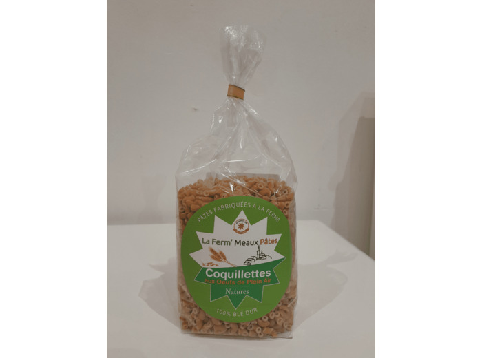 Coquillettes Natures aux œufs 250G