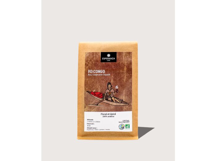 Café en grains Esperanza Café - RD Congo - 250g