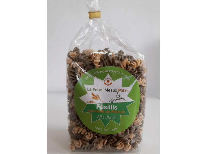 Fusillis aux oeufs Ail et Persil 250g