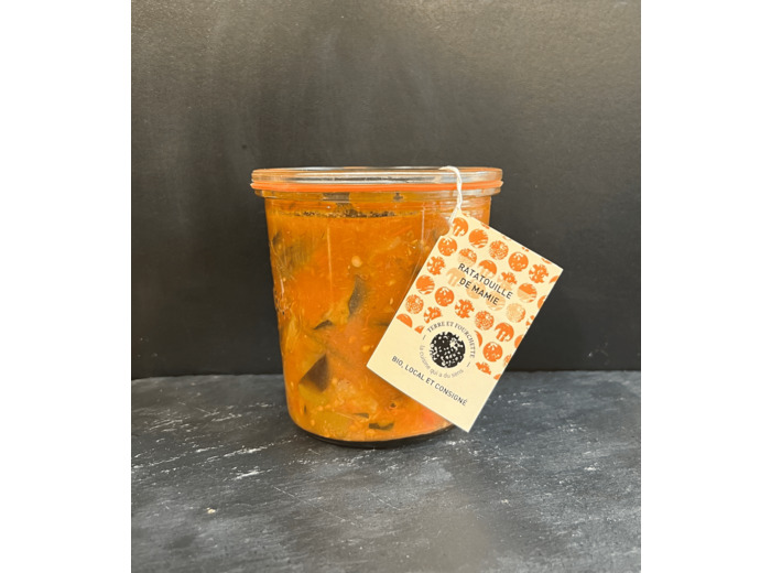 Ratatouille de mamie en bocal