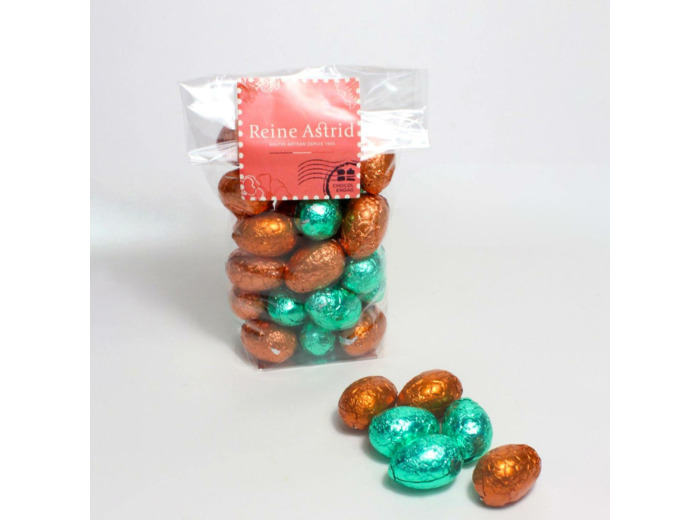 Reine Astrid - Oeufs de Pâques Chocolat Ganaches Sachet de 200g