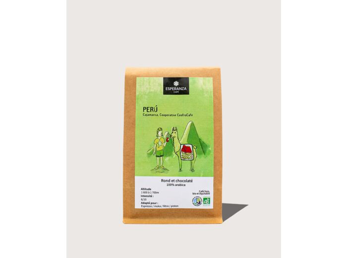 Café en grains Esperanza Café - Pérou - 250g