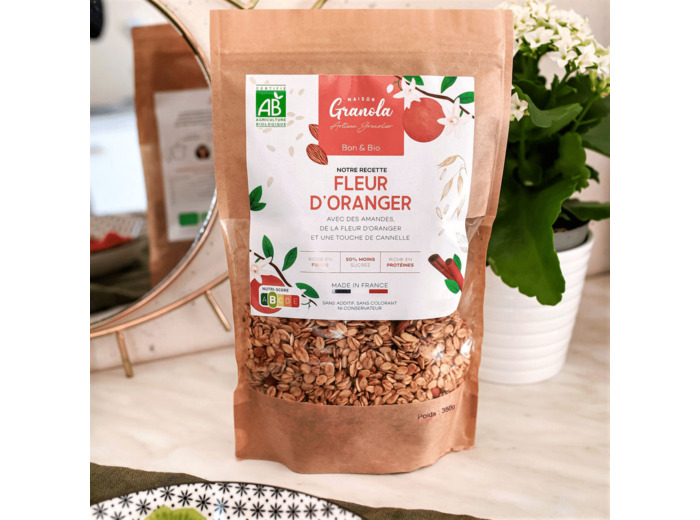 Granola Fleur d'Oranger Amandes Cannelle