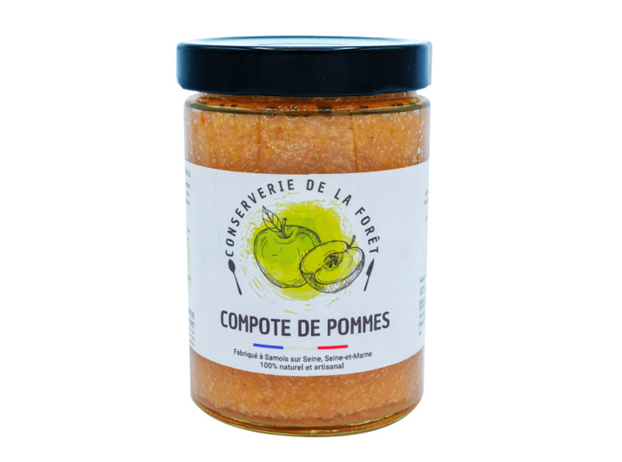 Compote de pommes allégée
