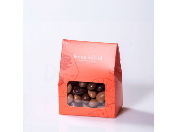 Reine Astrid - Amandes Chocolat Noir, Lait  Blond 200g