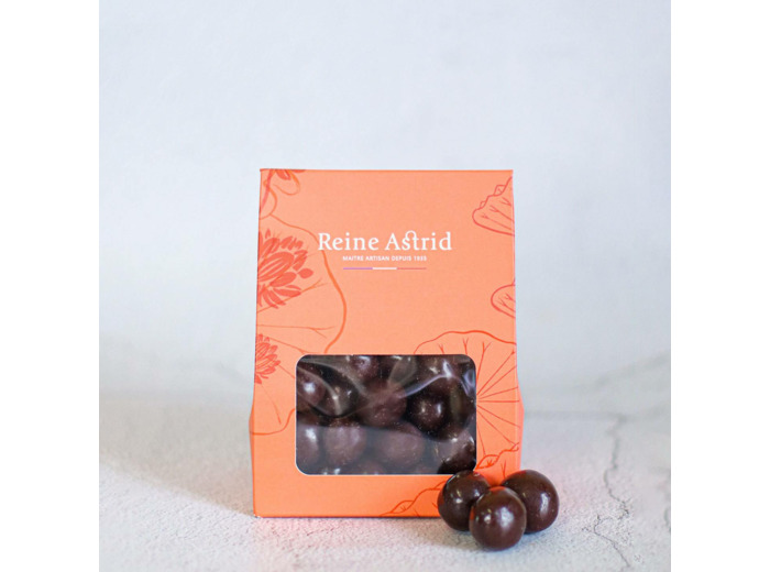Reine Astrid - Noisettes Chocolat Noir 200g