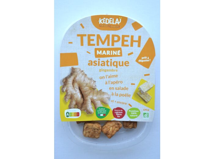 Tempeh mariné à l'asiatique