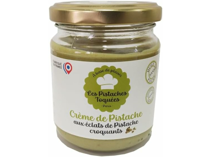 Crème de Pistache aux éclats de Pistache croquants