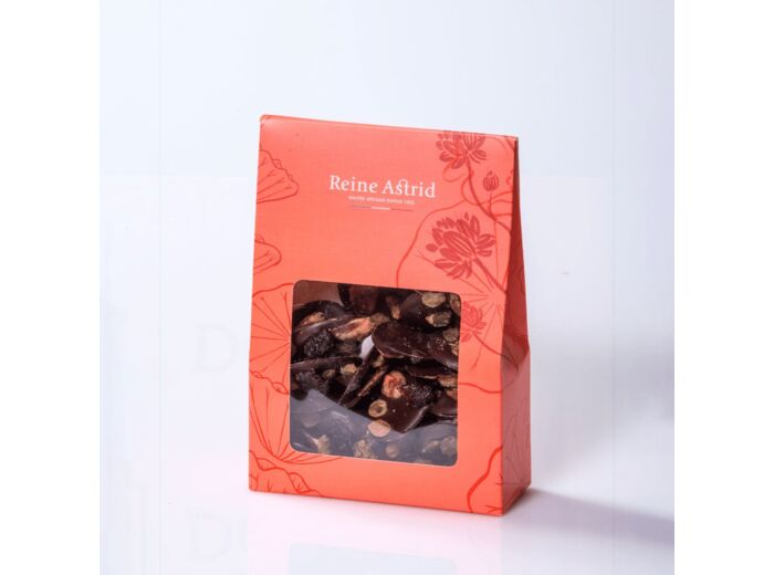 Reine Astrid - Mendiants Chocolat Noir 200g