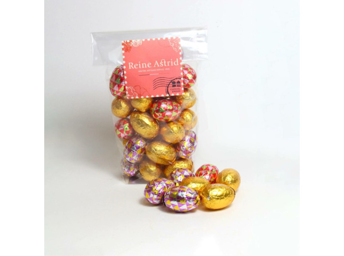 Reine Astrid - Oeufs de Pâques Pralinés Chocolat Noir Sachet de 200g