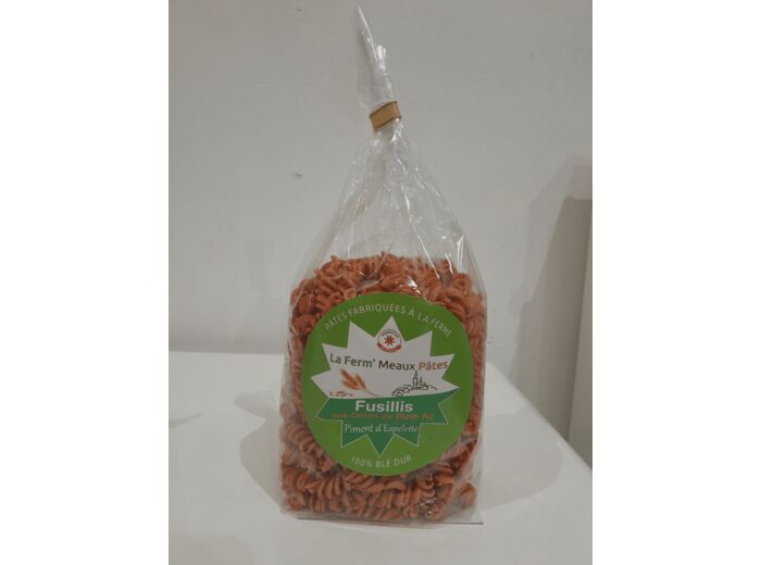 Fusillis aux oeufs Piment d'Espelette 250g