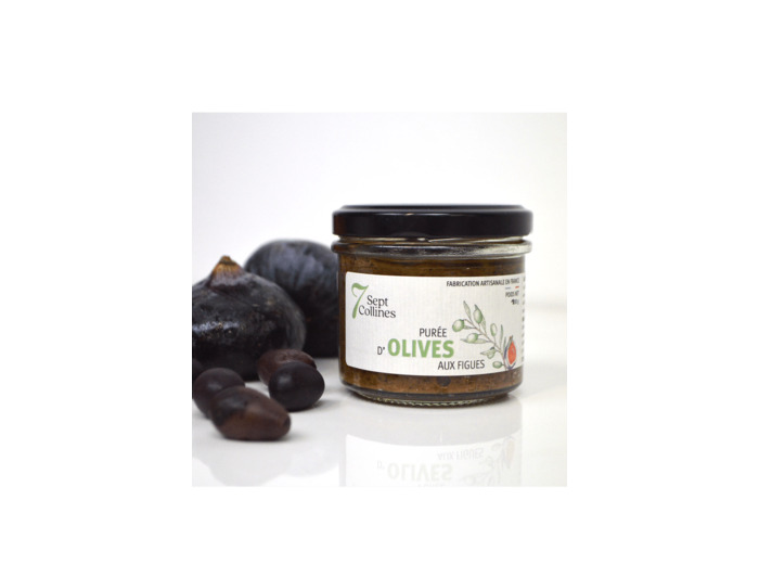 Purée d'olives aux figues - 100g