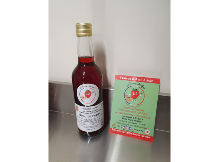 SIROP DE FRAISE