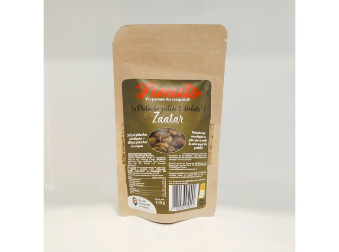 Pistaches Décortiquées Grillées aux Epices Zaatar 80g