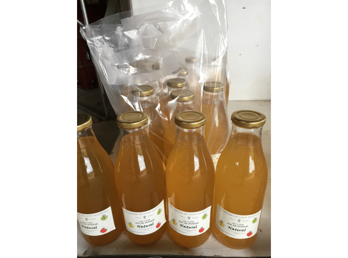 JUS DE POMMES 100% NATUREL