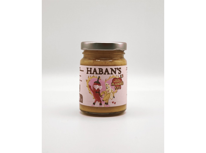 FLAMBEE - Sauce Piquante Artisanale à la Banane et Habanero