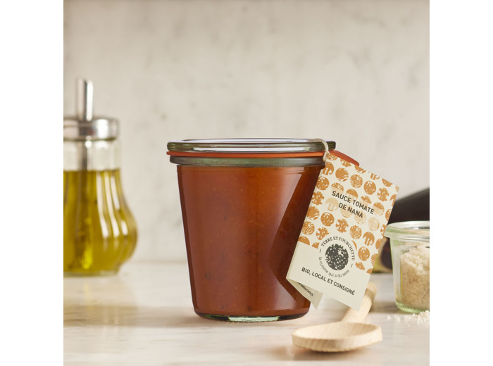 Sauce tomate de nana en bocal