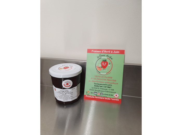 CONFITURE DE FRAISE