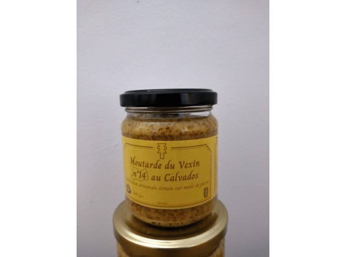 Moutarde du Vexin au Calvados (à l'ancienne)