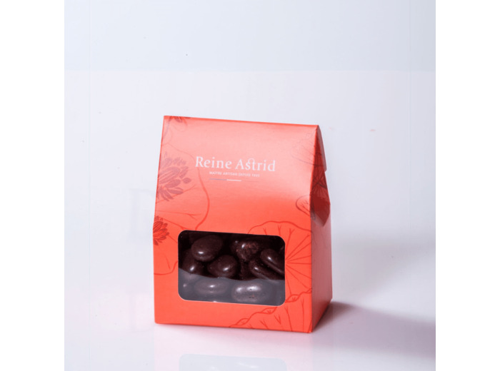 Reine Astrid - Amandes Chocolat Noir 200g
