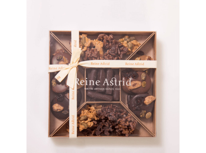 Reine Astrid - Assortiment de Grignotage Chocolat Noël 2023 300g
