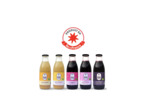 6x Jus de Bagarre - Ananas Hibicus Gingembre - bio, peu sucré, prêt à boire, en bouteille verre de 50cl