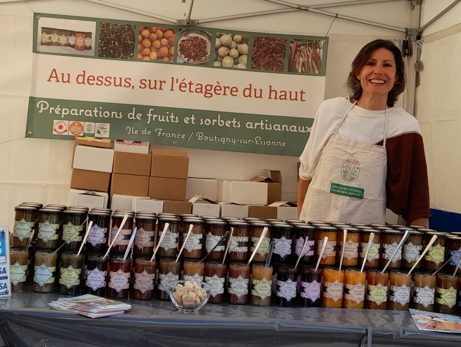 Au-dessus, sur l'Etagère du Haut