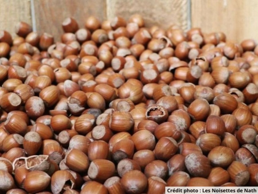 Une gamme de produits à la noisette