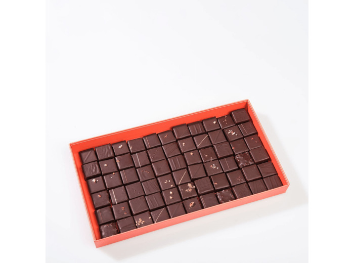 Reine Astrid - Assortiment Chocolats Noir 66 chocolats - 425g
