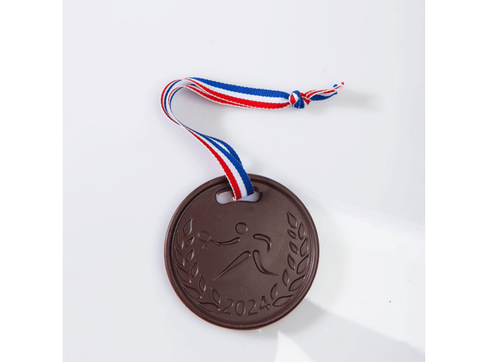 Reine Astrid - Médaille Jeux Olympiques Chocolat Noir, Tennis