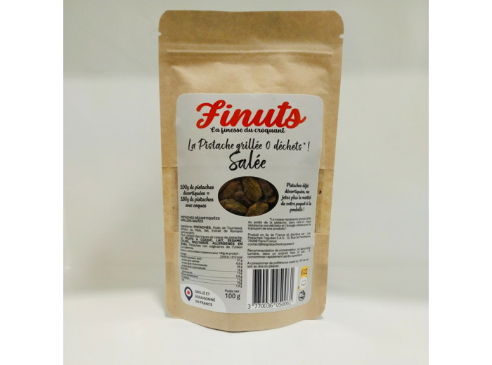 Pistaches Décortiquées Grillées Salées 80g