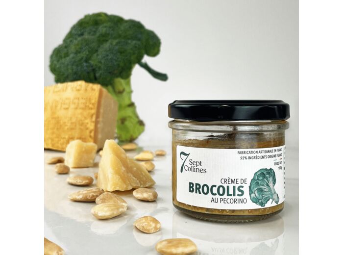 Crème de brocolis au pecorino & amandes - 100g