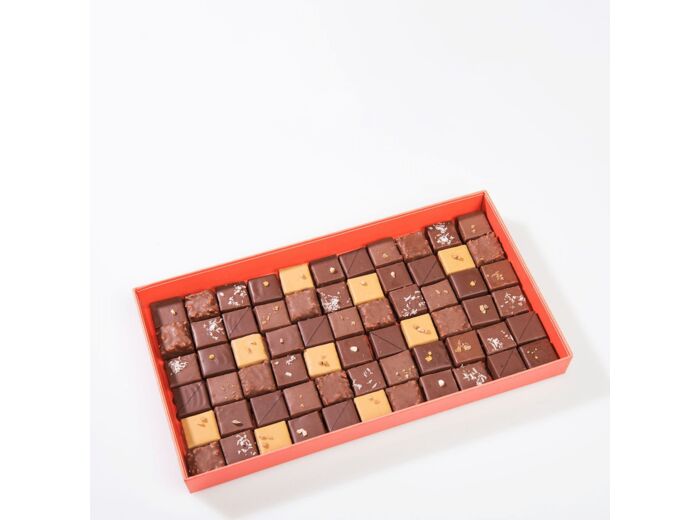 Reine Astrid - Assortiment Chocolats Lait 66 chocolats - 425g