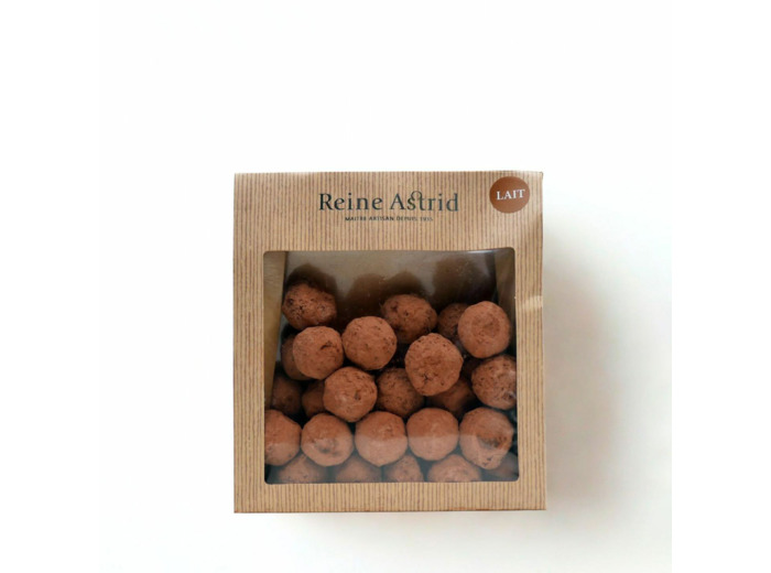 Reine Astrid - Truffes Chocolat Lait Pralinés Sachet de 400g