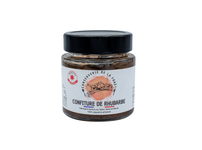 Confiture de rhubarbe artisanale