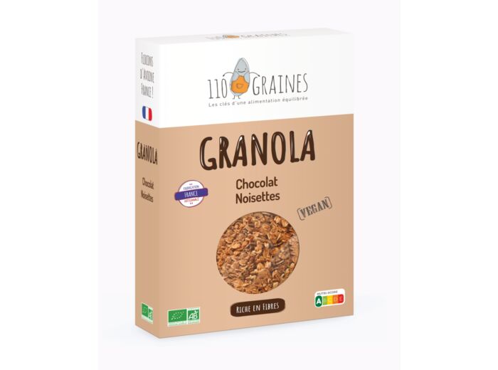 Granola Chocolat Noisettes Bio
