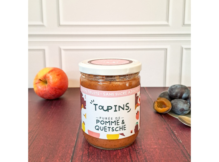 Purée de pomme & quetsche