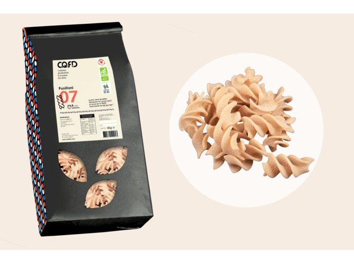 Fusilloni Bio - Sac 4kg (Pâtes bio & locales)