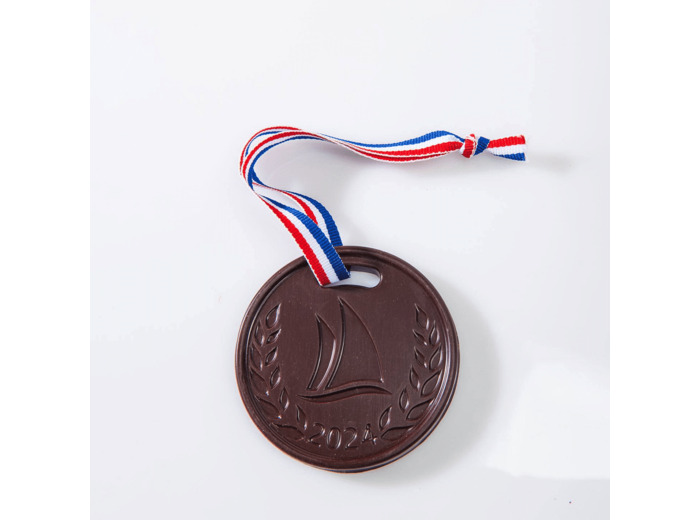 Reine Astrid - Médaille Jeux Olympiques Chocolat Noir, Voile